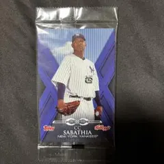 【新品未開封品】 ケロッグ topps トップス サバシア カード