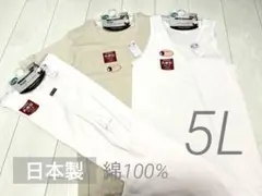 【新品】綿100% 5L レディース肌着セット【日本製】