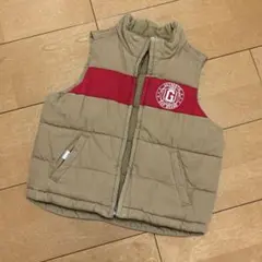 baby gap コーデュロイ　リバーシブル　ダウンベスト