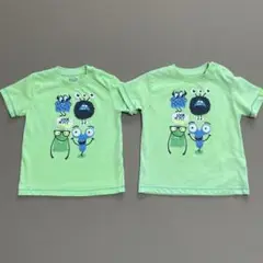 双子 Tシャツ 2枚セット 80