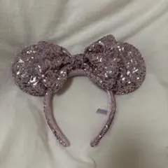 ディズニー ミニーちゃん カチューシャ ピンク