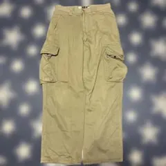 90s OLD Gap カーゴパンツ　ベージュ　28/30 紙タグ　古着　希少のサムネイル