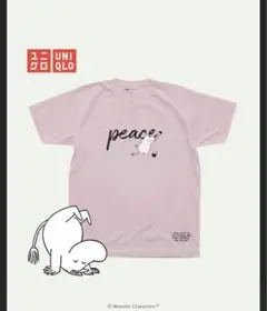 UNIQLO ムーミン peace Tシャツ