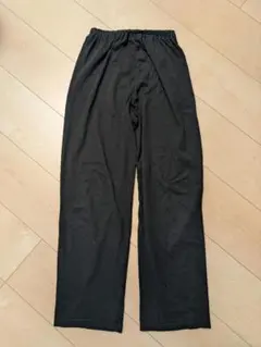 子供　パジャマ　長ズボン　ブラック　150