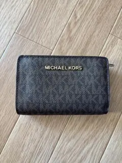 MICHAEL KORS ブラック 二つ折り財布