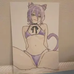 チェンソーマン レゼ 手描き ファンアート イラスト