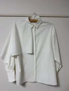 美品 リムアーク Covered sleeves SH ブラウス ホワイト 長袖 - メルカリ