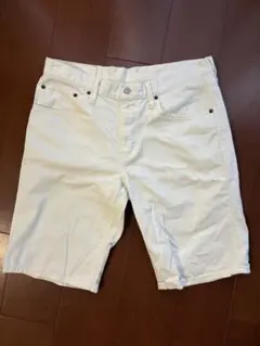 EDWIN ホワイト デニム ショートパンツのサムネイル