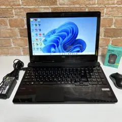 NECノート PC SSD WebカメラWindows 11 オフィス2024年