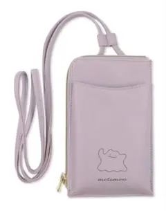 ショルダーポーチ　メタモン　紫