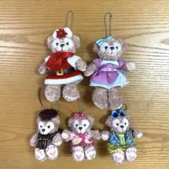 TDL TDS シェリーメイ ぬいぐるみ キーホルダー バッジ ディズニー