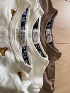 POLO ベビー長袖Tシャツ 3枚セット