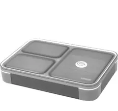 新品未使用 FOODMAN 薄型弁当箱 600ml グレーのサムネイル