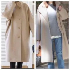 【美品✨】JOURNAL STANDARD スーパー140 スタンドロングコート