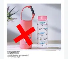 steady. 2021年7月号増刊付録 スヌーピー クリアボトル