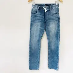 キッズ160㎝【ギャップ】ストレッチスリムデニムパンツ　ウエストゴム　イージーのサムネイル
