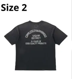 visvim JUMBO TEE S/S DISTRICT CRASH 【2番】