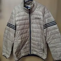 adidas NEO LABEL ベージュ ダウンジャケット