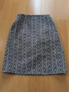 台形スカート　膝丈　М