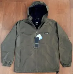 ZOO YORK 裏フリースジャケット フード付きMサイズオリーブ【新品未使用】