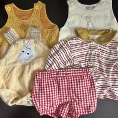 平成レトロ ベビー服 まとめ売り 女の子 70セット