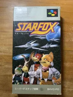 【動作未確認】スーパーファミコンソフト「スターフォックス」