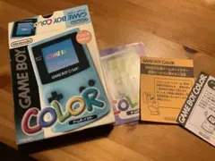 ゲームボーイカラー本体　トイザらス限定　アイスブルー　清掃済み　動作品