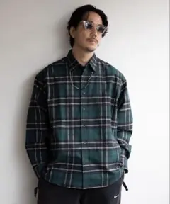 【美品】ROTTWEILER R9 CHECK SHIRT 25SS Lのサムネイル