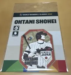 2026 WBC 侍ジャパン 大谷翔平 ダイカットステッカー 新品未開封