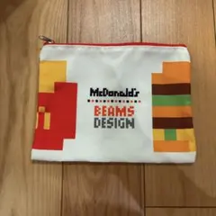 McDonald's BEAMS DESIGN ポーチ