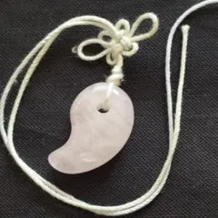 勾玉 ローズクォーツ magatama132 - メルカリ