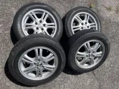 トヨタ純正15インチ鉄ホイール夏タイヤ付き4本セット185/60R15
