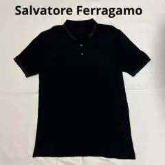Salvatore Ferragamo サルヴァトーレフェラガモ ポロシャツ 黒のサムネイル