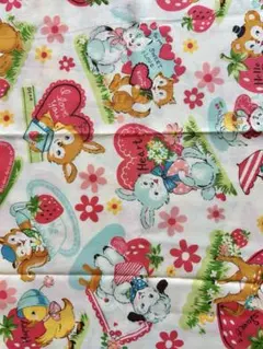 松山敦子さん生地⭐︎貴重な廃盤アニマル柄110×30㎝⭐︎匿名配送