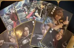 ミュージカル刀剣乱舞 DMMスクラッチ ミニ色紙8枚まとめ