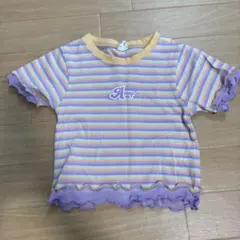 ANAP KIDS ストライプ Tシャツ 120 キッズTシャツ120のサムネイル