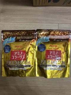 明治 アミノコラーゲン プレミアム 詰め替え用 196g28日分 2個 - メルカリ