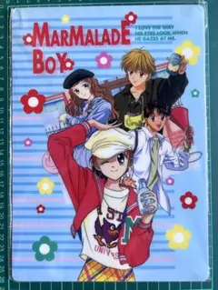 MARMALADE BOY 下敷き《未使用》 東映動画/版権許諾証シール付