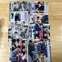 少年隊 ジャニーズ少年隊 錦織一清 切り抜き カラー2P - メルカリ