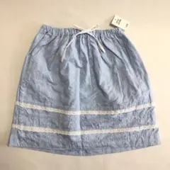 【新品未使用タグ付き】ローラアシュレイ花柄刺繍 スカート