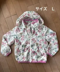 【グローバルワークワーク】花柄　ウインドブレーカー　Ｌサイズ