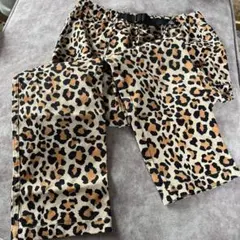NATURE PARKS ヒョウ柄ロングパンツ
