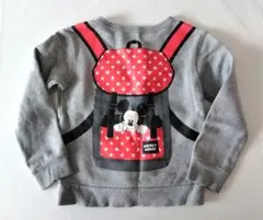 【Disney】だまし絵プリント♡トレーナー（130）