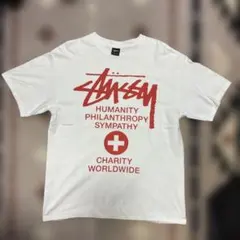 00s old stussy ワールドツアー チャリティー tシャツ
