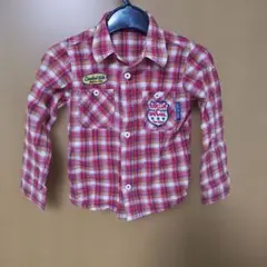 539CLUB チェック柄 長袖シャツ 110cm