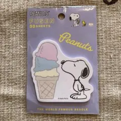 Peanuts スヌーピー 付箋 30シート 未使用 未開封