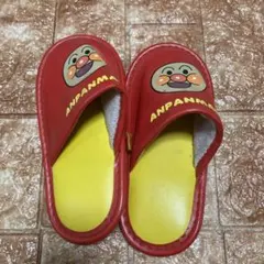アンパンマン スリッパ 赤