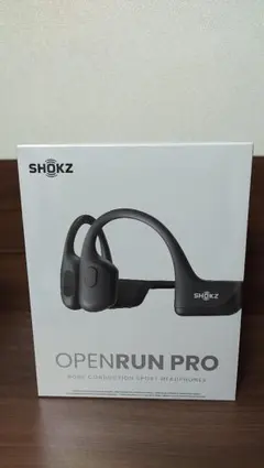 【未開封・新品】SHOKZ OPENRUN PRO 骨伝導イヤホン ブラック