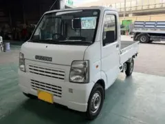 スズキ 軽トラ　キャリートラック　５MT　２WD　PS　AC　検R8/8　京都