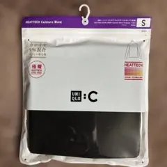 極暖ヒートテックカシミヤブレンドタートルネックT ブラック Sサイズ